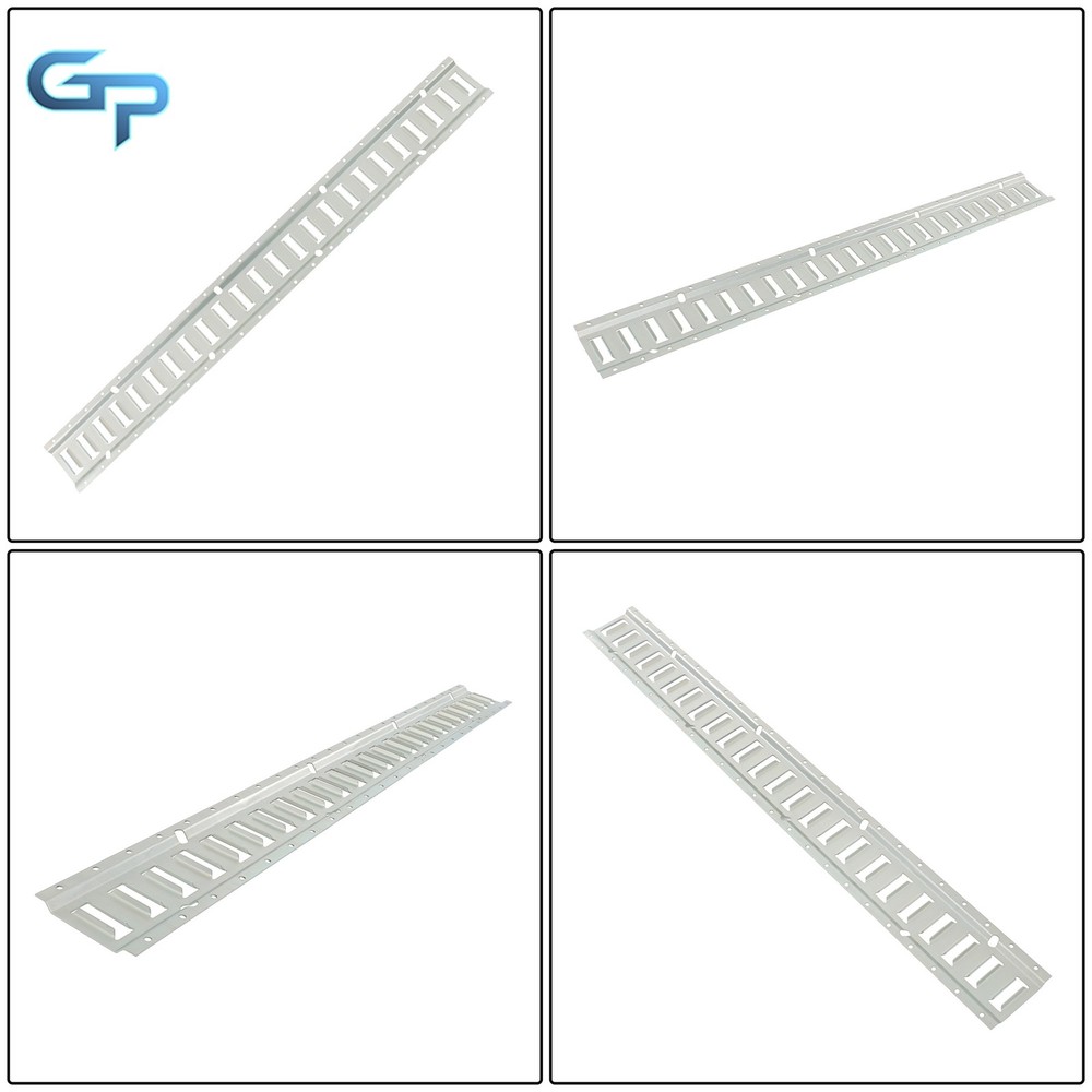 Fit For Garages Vans Trailers (4 Pack) 4' E Track Tie Down Rail Kit