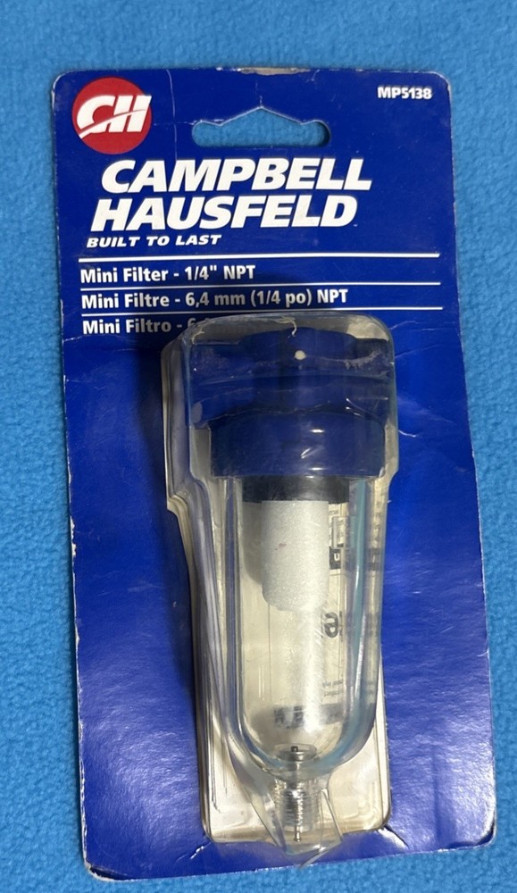 Campbell Hausfeld Mini Filter 1/4 Inch Npt