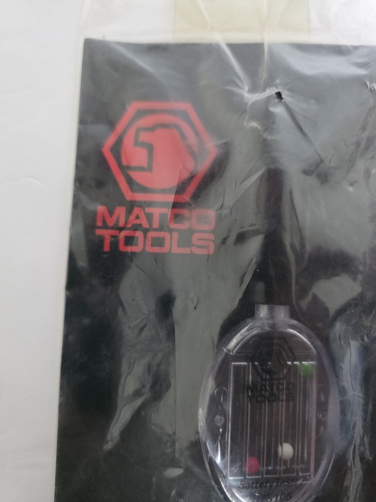 RARE Matco Tools BTS105 BATTERY TESTER