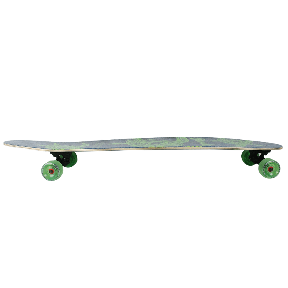 Paradise Longboard Complete 9" x 44" Turtle Skull Kicktail Shape