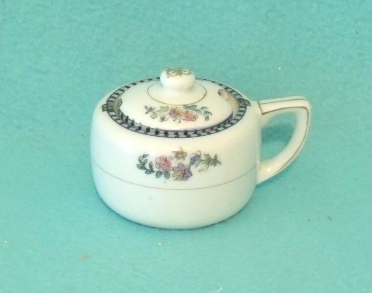 Vintage Noritake Sheridan Mustard Jar 2 1/2" Tall