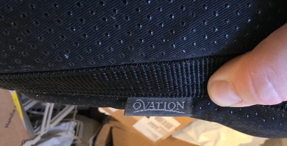 Black Ovation Equestrian Half Pad