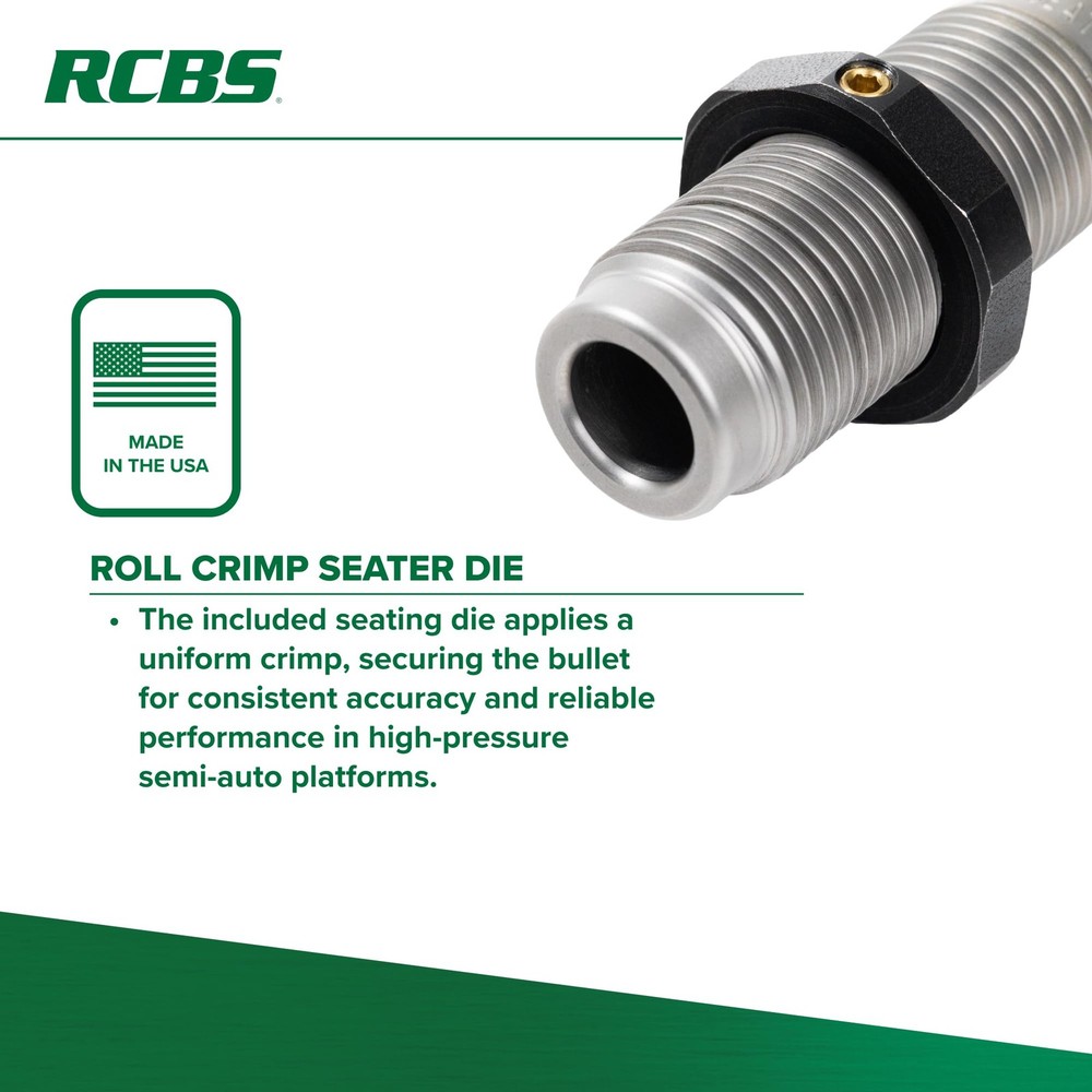 RCBS Small Base .308 Win Reloading Die Set for Semi-Automatic Rifles