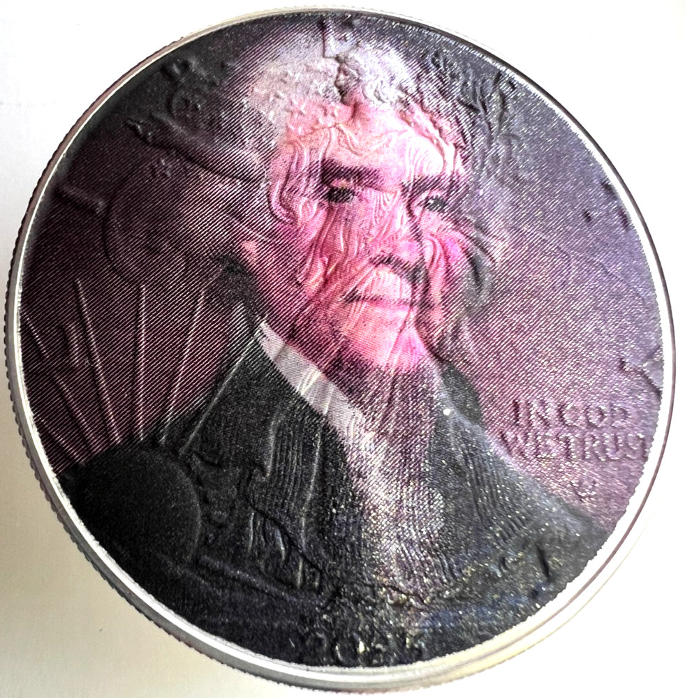 Thomas Jefferson - American Silver Eagle 1oz .999 Dollar Coin
