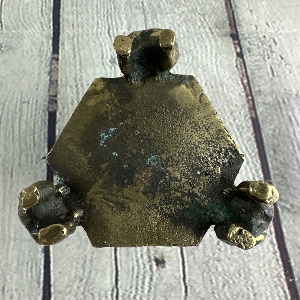 Antique Bronze Hexagon Tripod Instant Burner