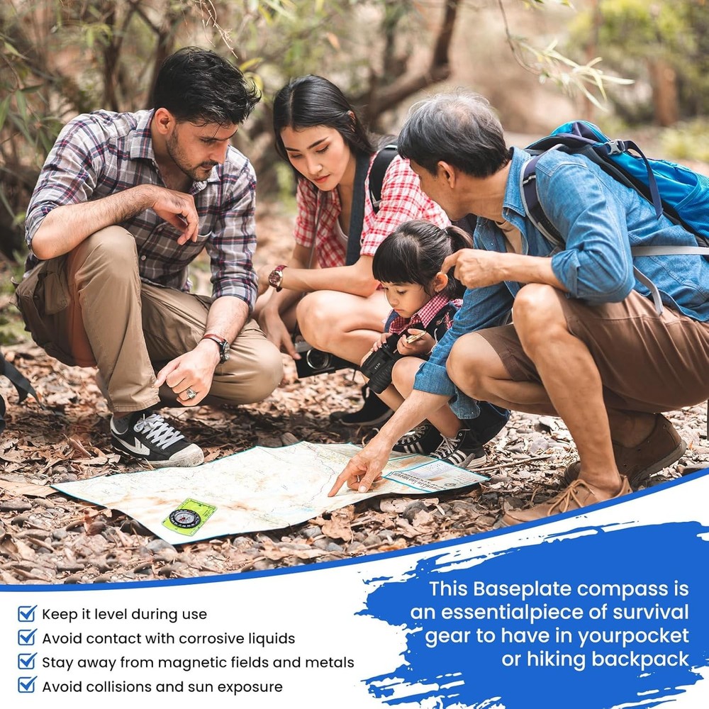 Orienteering Compass Hiking Survival Compas Small Mini