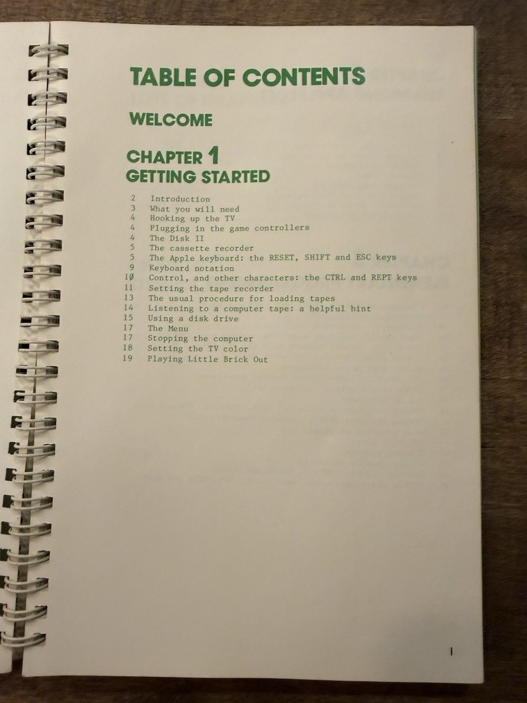 FREE SHIP! 1981 The Applesoft Tutorial Apple II Computer VINTAGE