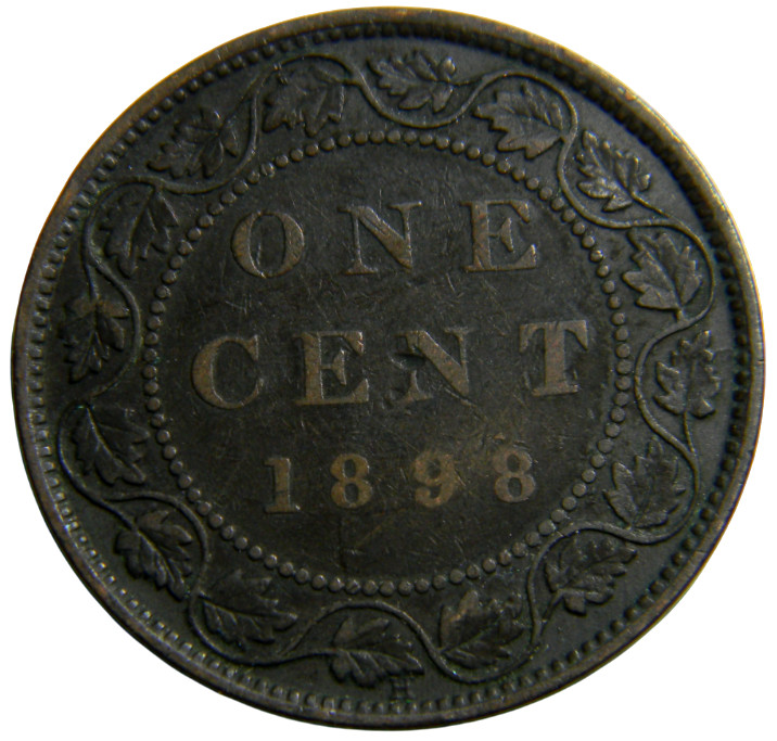 Canada 1898-H One Cent (0731)