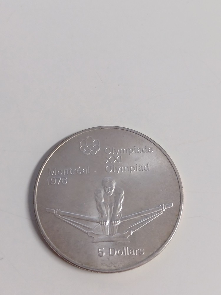 1974 Canada 5 Dollars, Rowing