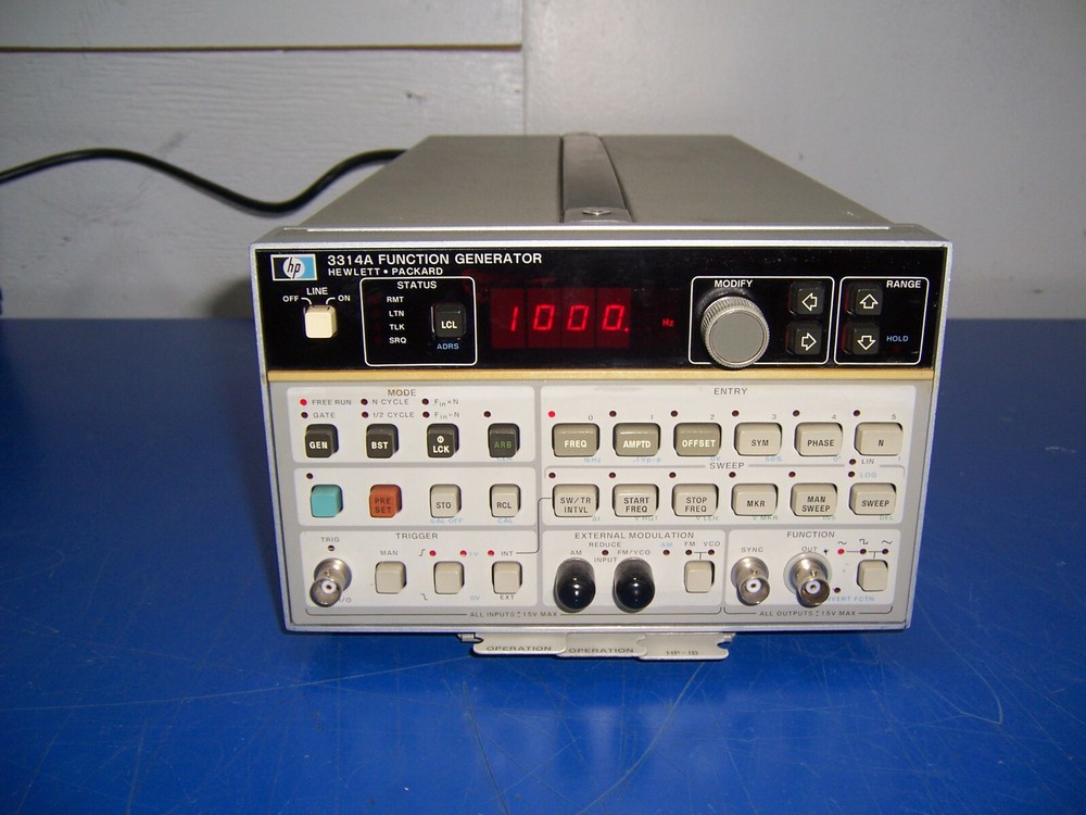 13115 hp 3314a function generator