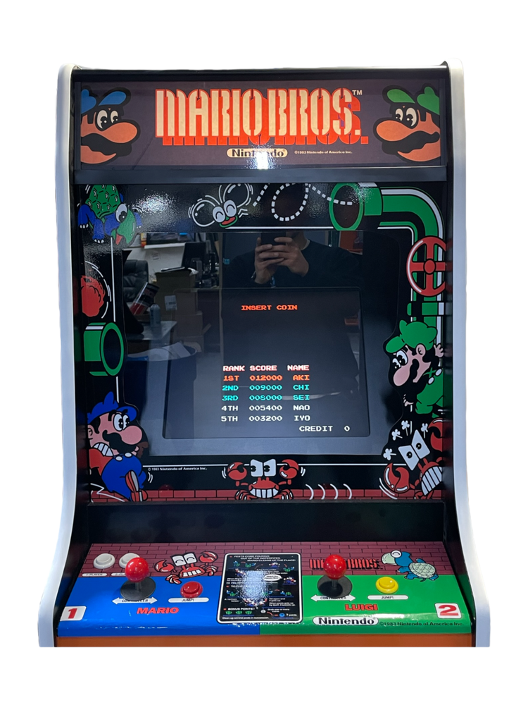 Mario Bros Full Size Arcade Machine Game