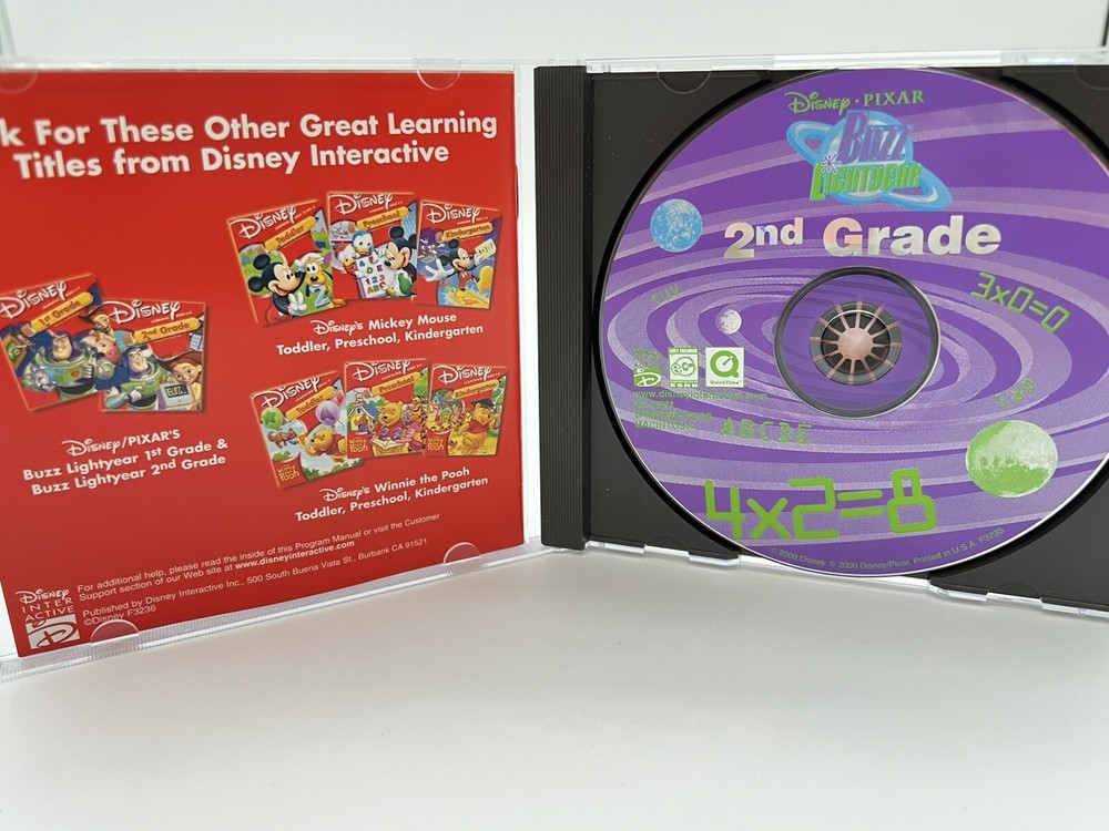 Disney’s Girlfriends + 2nd Grade CD-ROMs