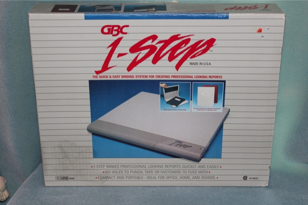 GBC 1-Step Binding System for Professional Reports NEW
