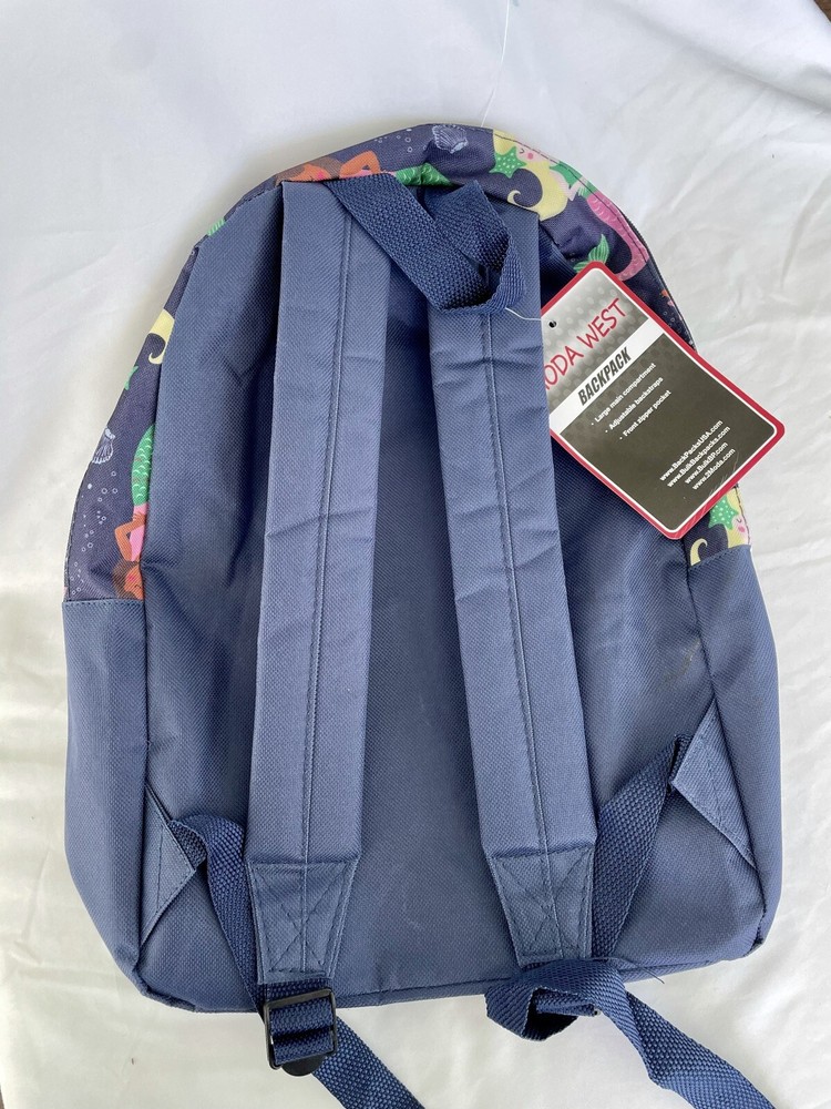 NWT Backpack by Moda West 15” Mermaids