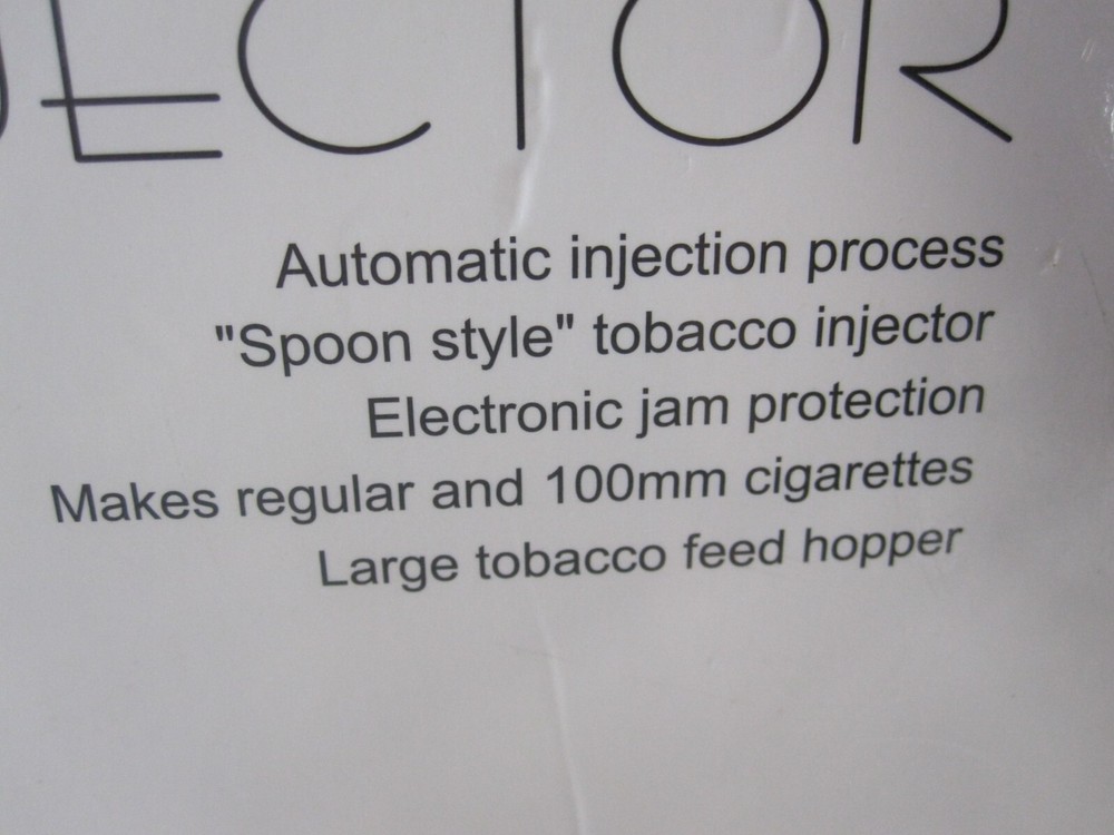 POWERMATIC IV + CIGARETTE INJECTOR (PERSONAL RYO MACHINE)