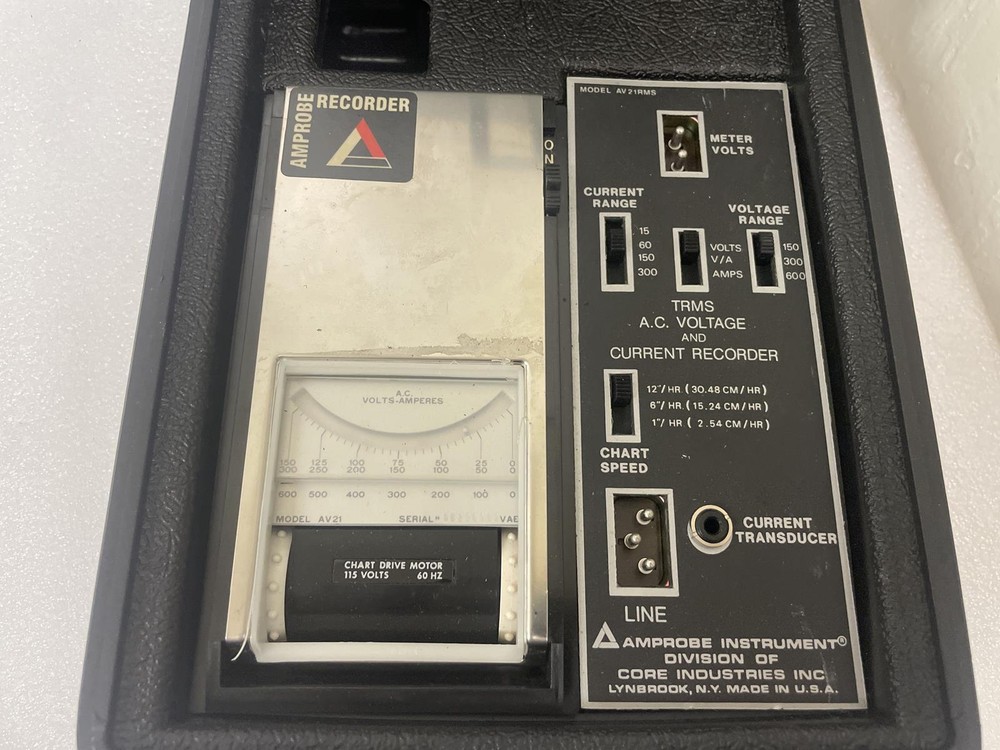 AMPROBE AV21RMS CURRENT RECORDER