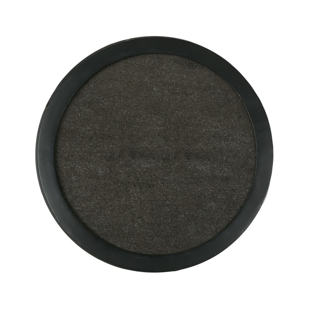 Truda Outdoor 11 Inch Grey Finish Ceramic Tile Side Table