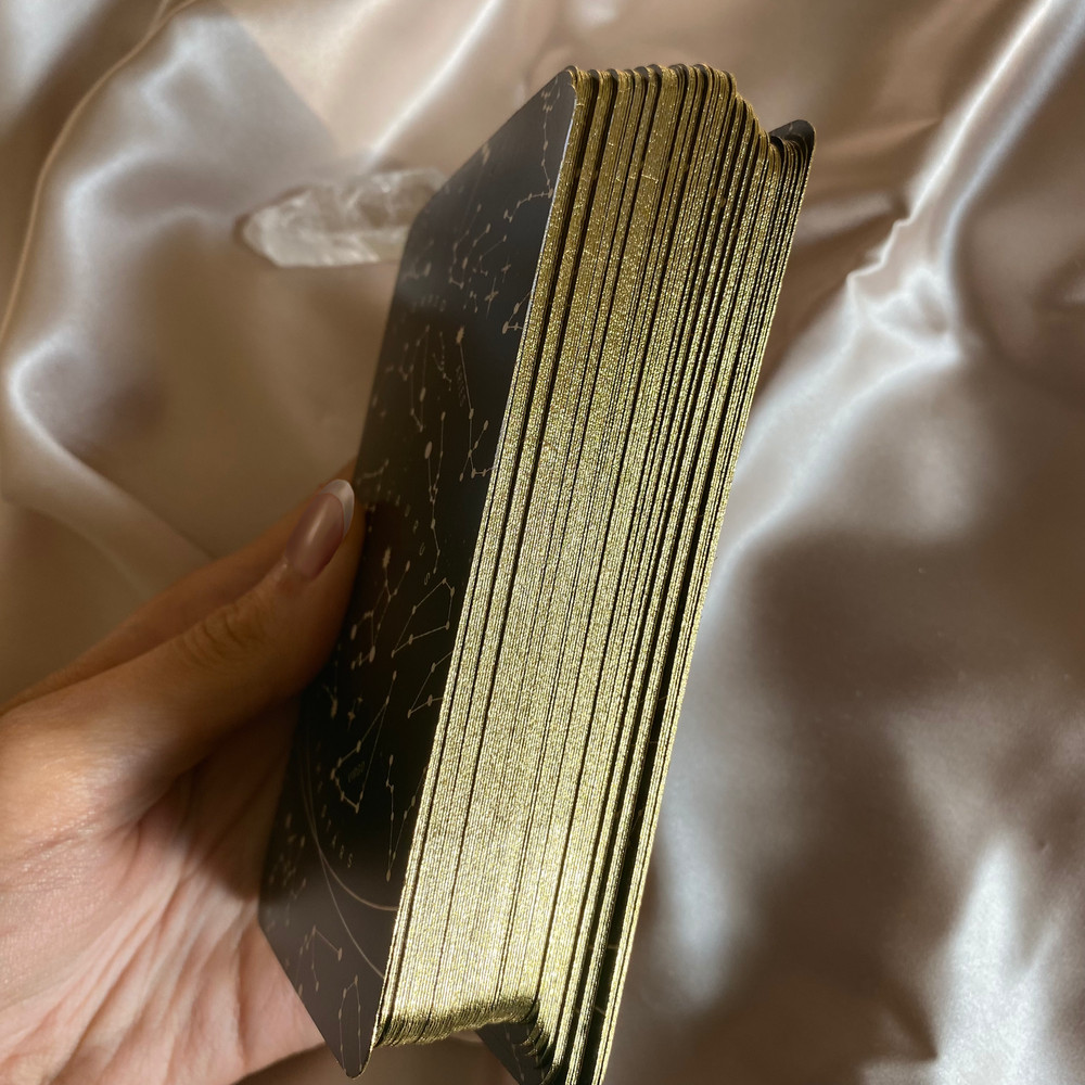 Official Luna Soleil Tarot Deck in Onyx Black