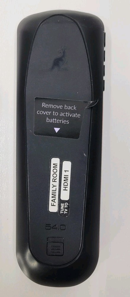 DISH Network 54.0 Digital/Analog Remote Control Black