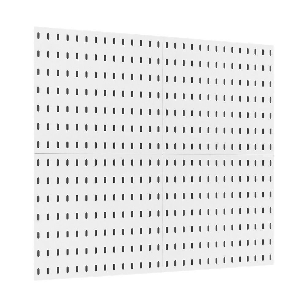 VEVOR Pegboard Combination Kit 11 x 11" Plastic Pegboard 4 Panels Wall Organizer