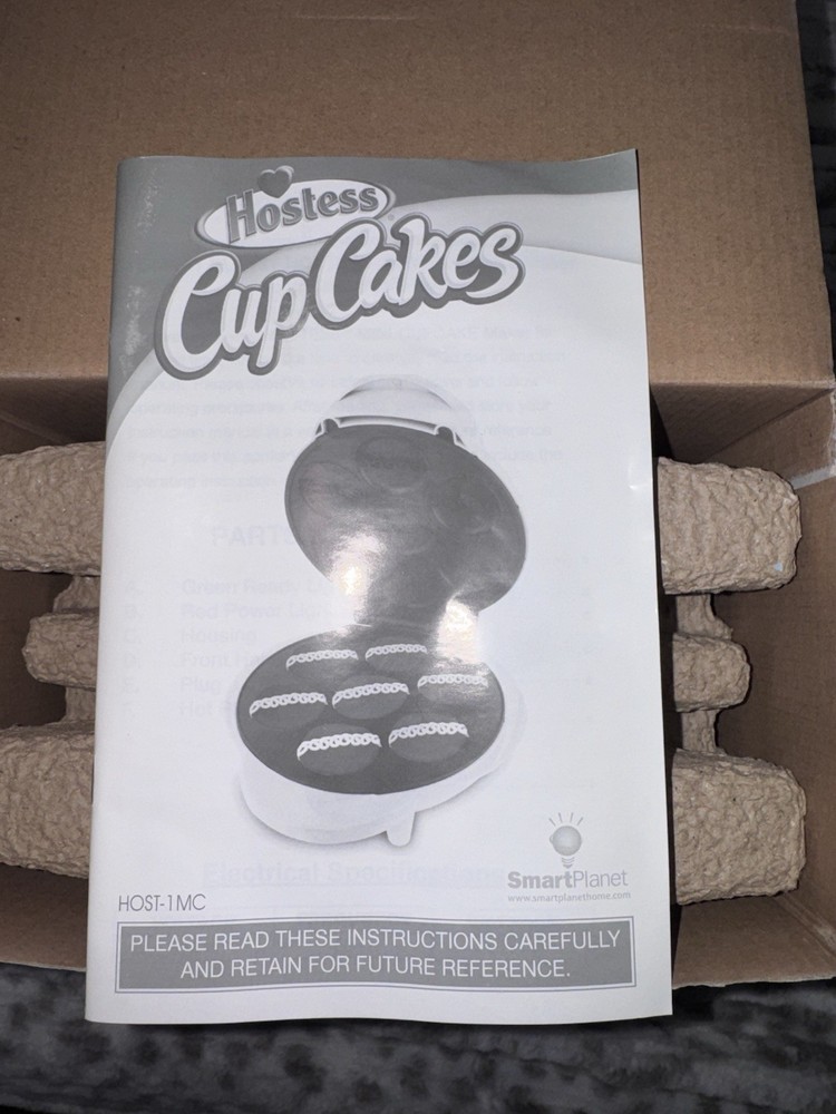 Hostess Mini Cupcake Maker Kit Snack Maker From Home New In Box