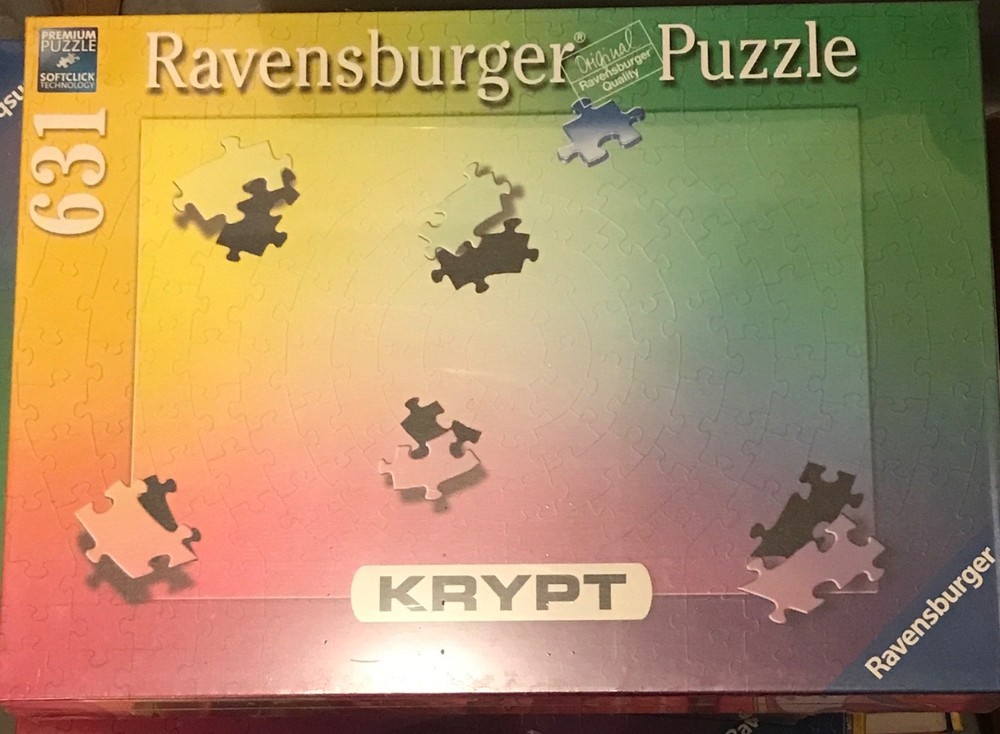 Ravensburger KRYPT Gradient 631 Pc Jigsaw Puzzle NEW & SEALED