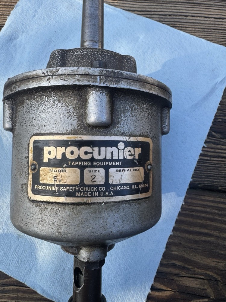 Procunier Model E Size 2 Tapping Head w/ Shank