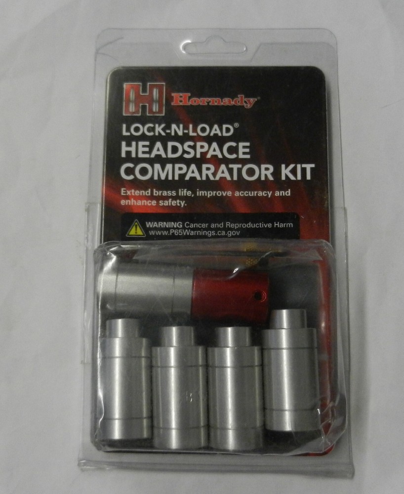 Hornady Lock N Load Headspace Comparator Kit;  5 Piece;  HK66