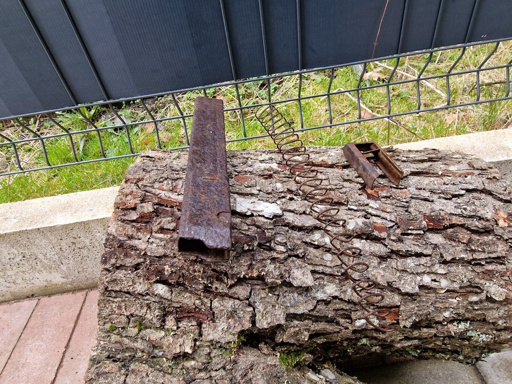WW2 Accessories MP from the German bunker relic.