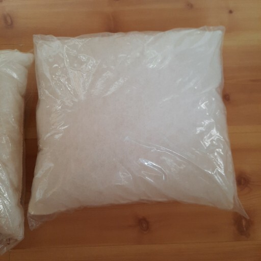 2 Vintage 14 Inch Square Pillow Polyester Inserts