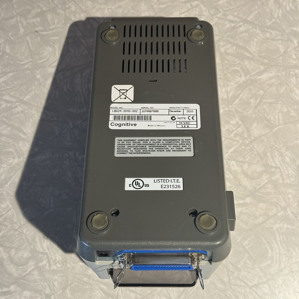 Cognitive thermal printer model LBD24-2043-002 SHIPS SAME DAY