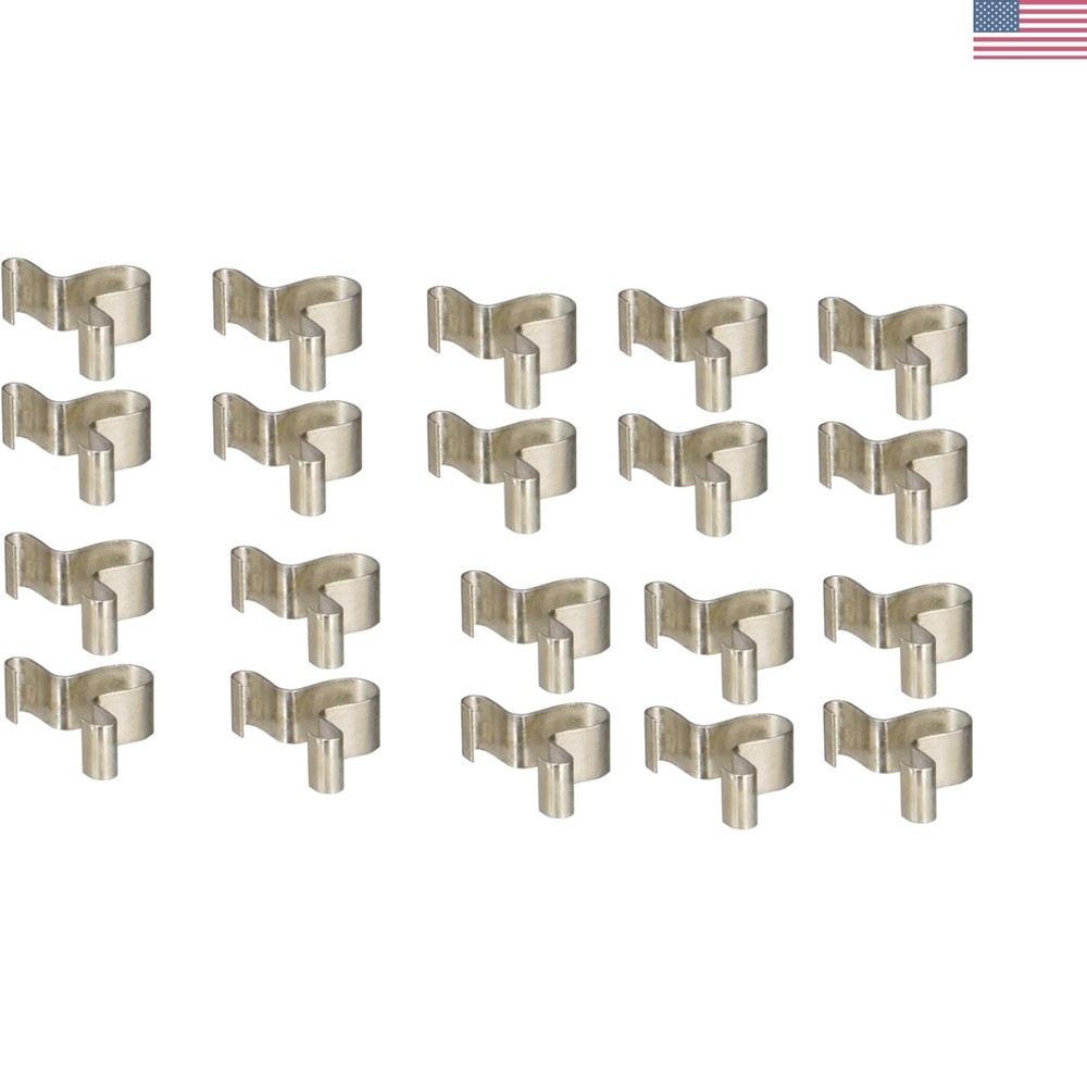 High-Quality 1/4" Replacement Socket Clips - 20 Durable Pieces for Mechanics