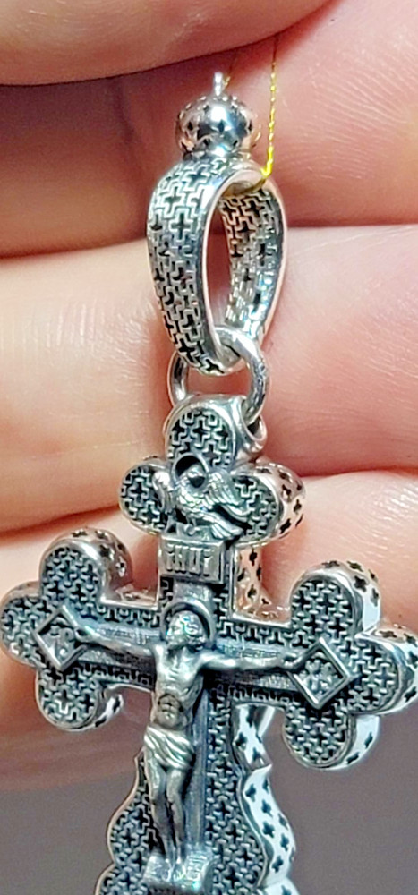 Akimov Cross Pendant Silver 925