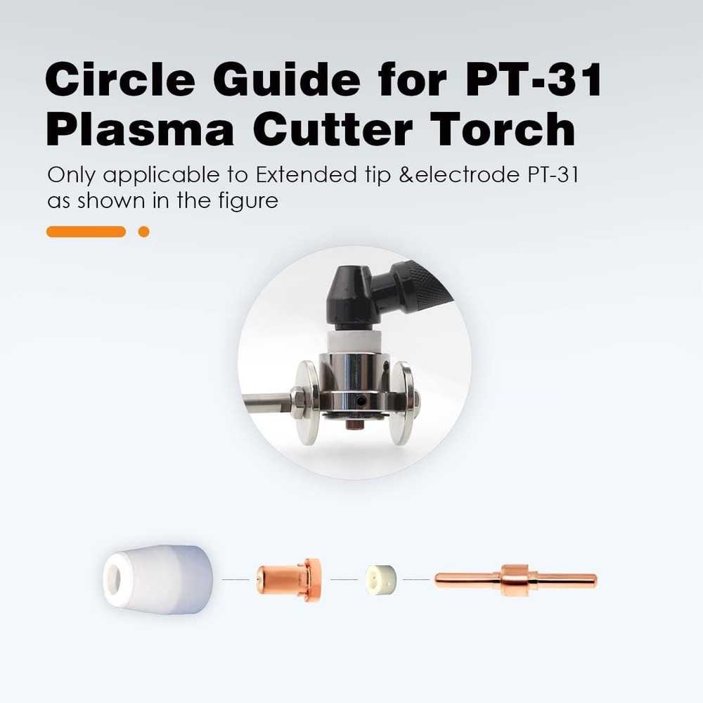 Durable PT-31 Circle Guide with Double Wheel Roller for Efficient Plasma Cutting