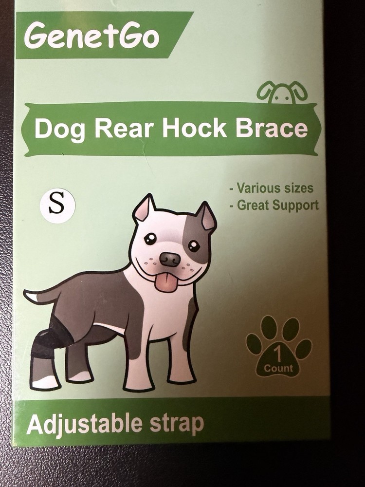 Adjustable Dog Rear hock Brace Size Small