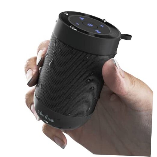 Bluetooth Speaker, Portable Bluetooth Speakers with Wireless Stereo Black