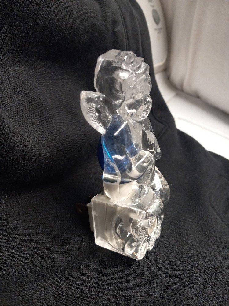 Clear Plastic - Praying Angel -Night Light