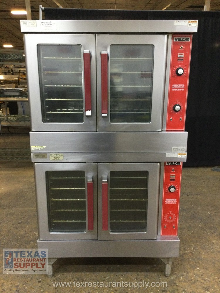 Vulcan VC4GD-10 Gas Double Stack Full Size Convection Oven