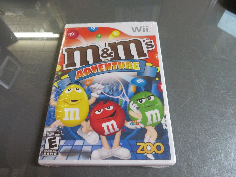 M&M's Adventure  (Nintendo Wii, 2008) *Complete*