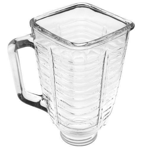 5 Cup Square Top Glass Blender Replacement Jar for Oster & Osterizer