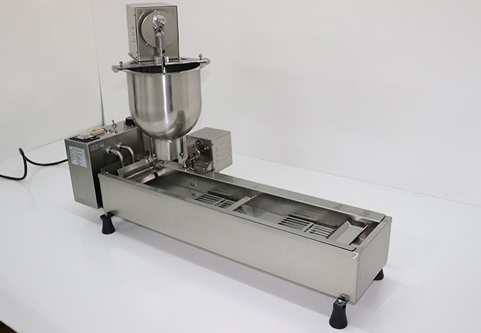 Automatic Stainless Steel Mini Donut Maker Donut Making Machine & 3 Moulds CE
