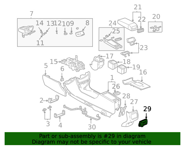 Genuine GM Control Switch 25754560