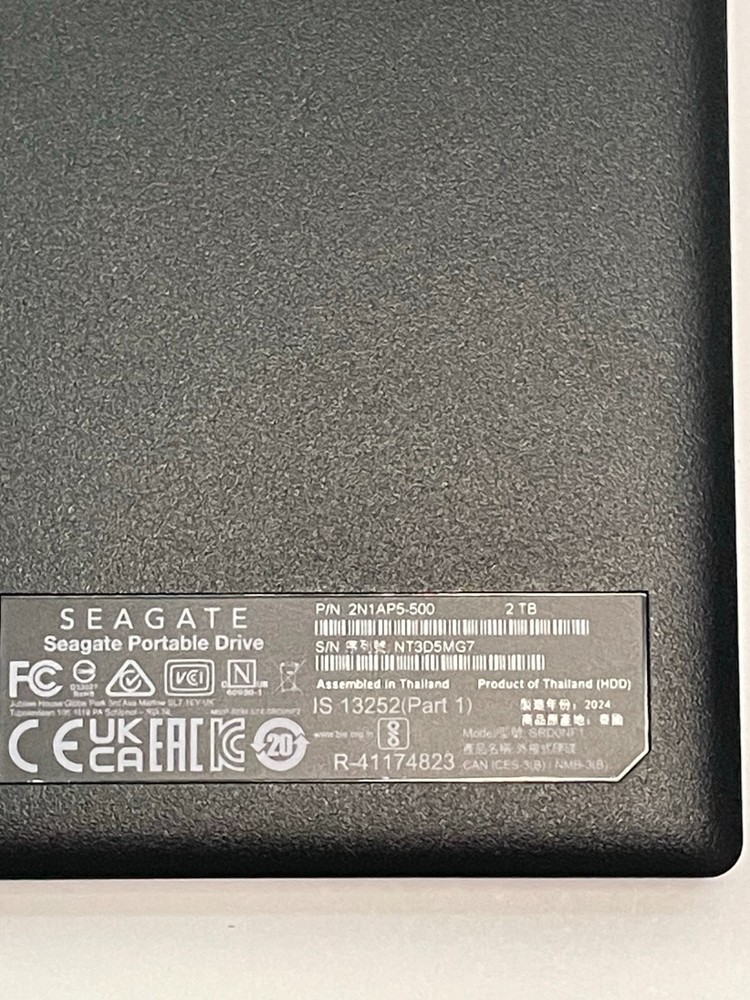 Seagate Portable Drive HDD 2TB