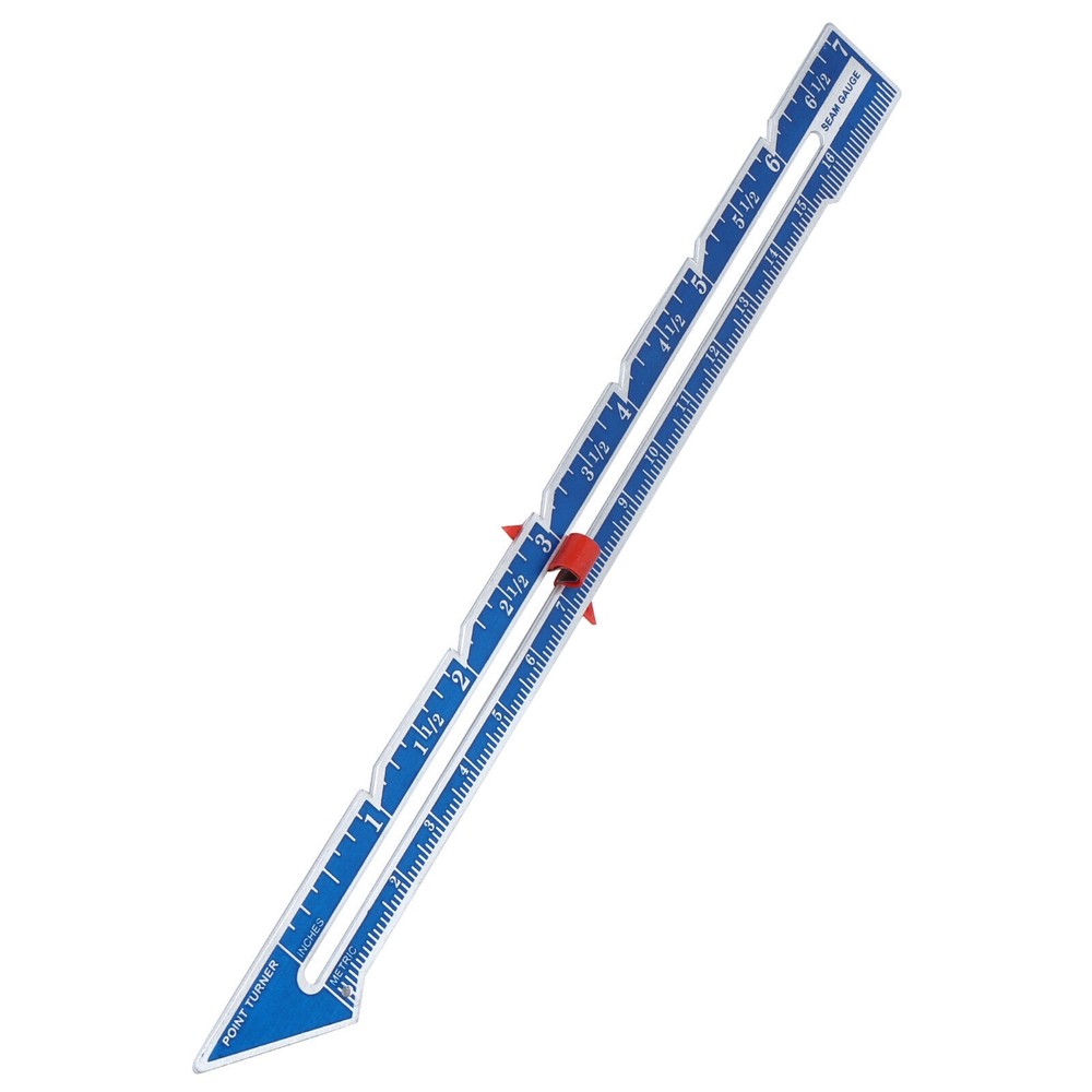 Quilting Ruler Seam Allowance Pointed Edge Sewing Measuring DIY Tools