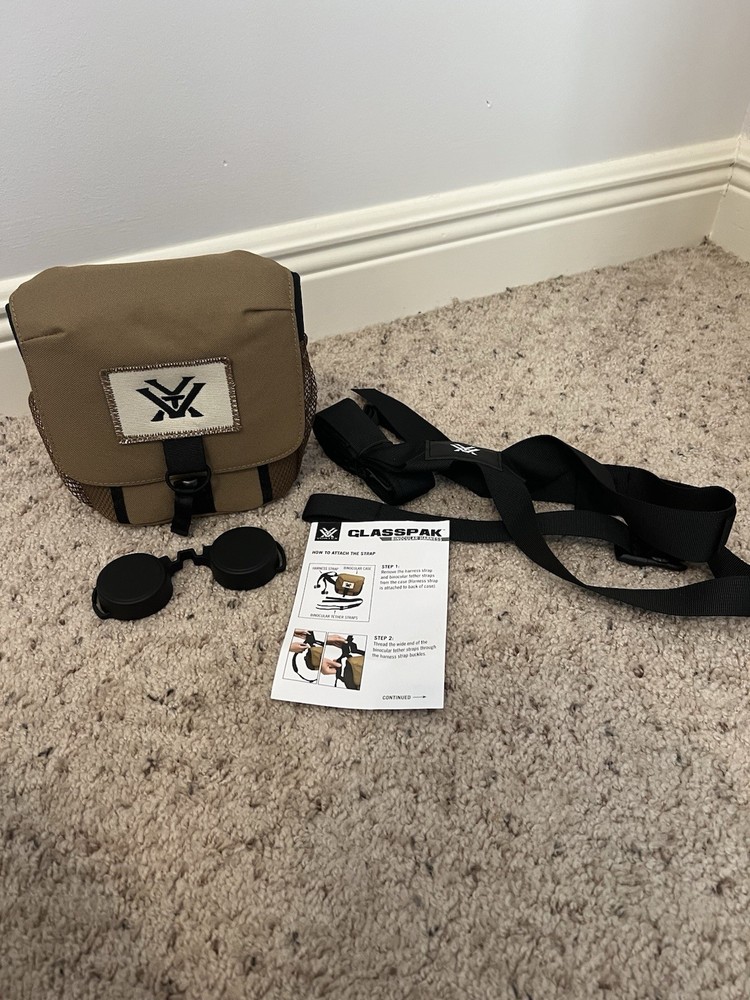 Vortex Glasspak Binocular Harness CASE ONLY Very Clean