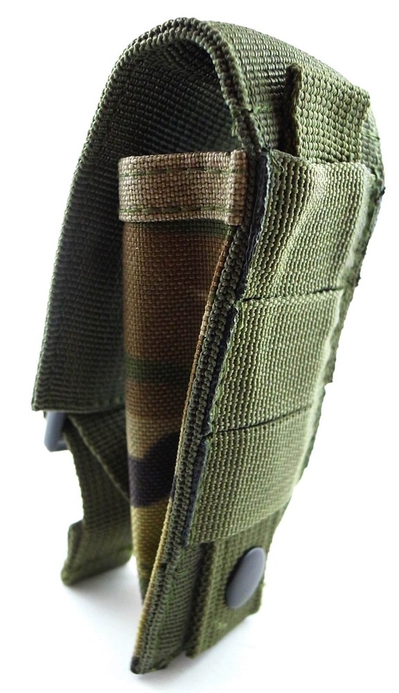 1 Army Camo Nylon Pouch For Gerber 600 Multi Tool,5" Folding Knife Or Flashlight