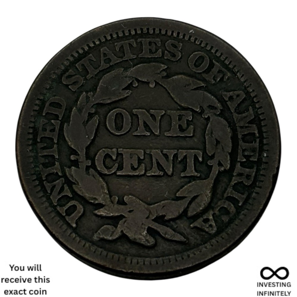 1848 Large Cent X-1731