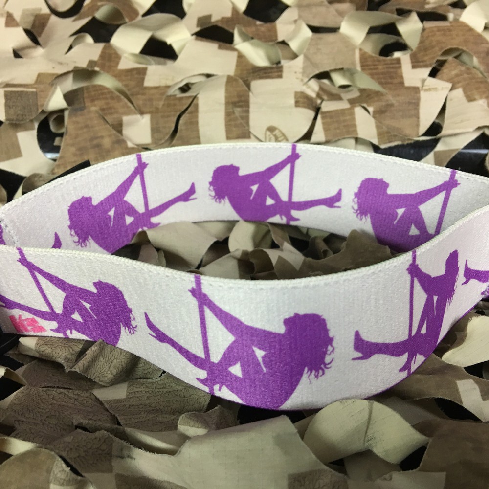 NEW KM Paintball Universal Mask Goggle Strap - Bubble Gum Stripper