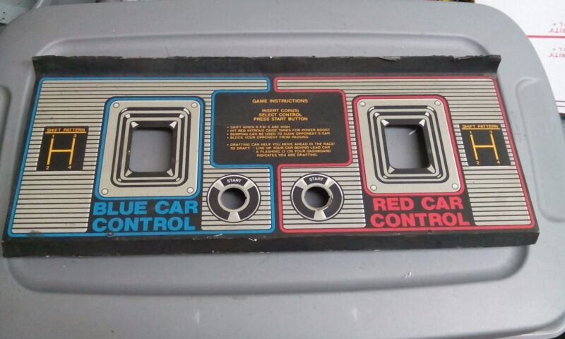 Bally Midway Max Rpm arcade control panel