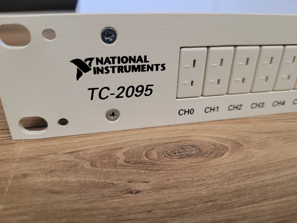 National Instruments TC-2095 32-Channel Thermocouple Adapter Input Panel